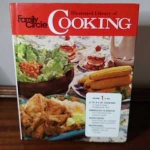 Vintage Cookbook 1972 Family Circle Illustrated Library of Cooking Volume 1
